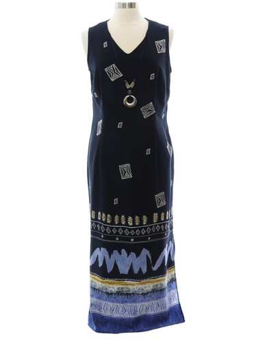 1990's Dress Barn Maxi Dress - image 1