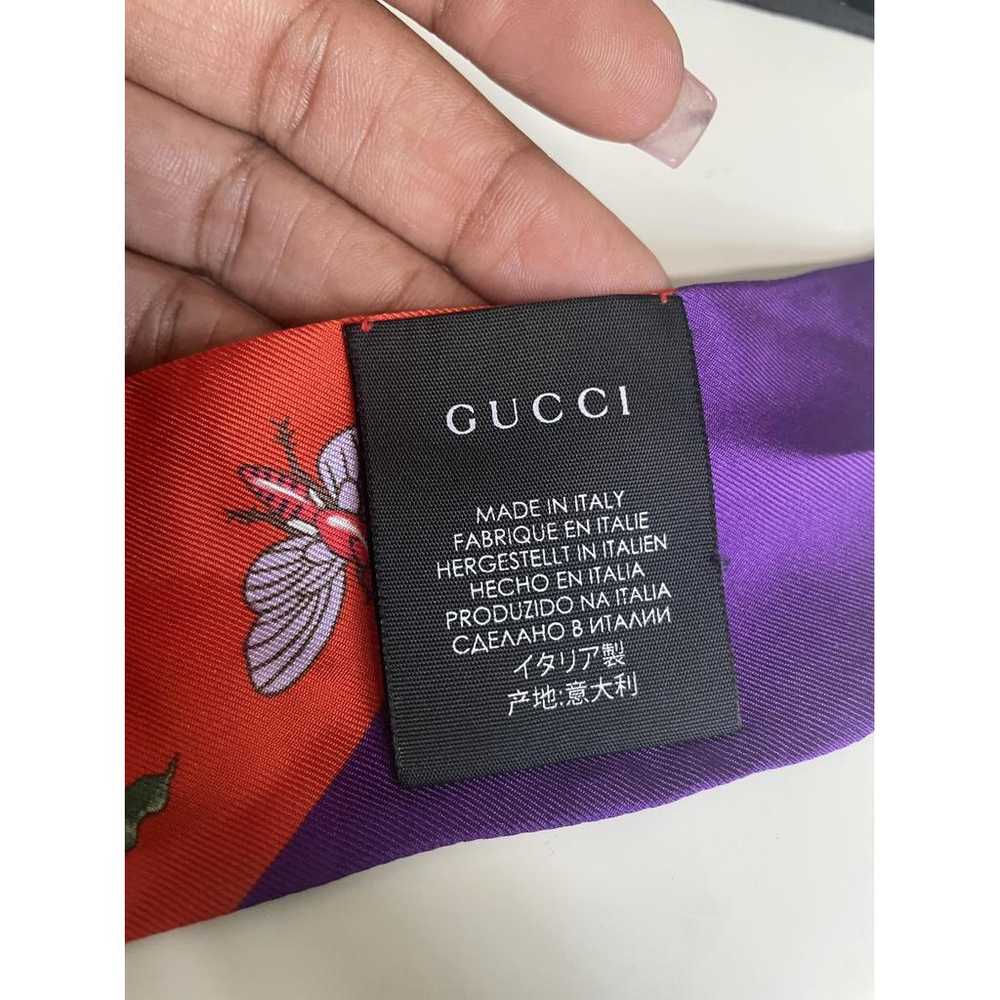 Gucci Silk scarf - image 3