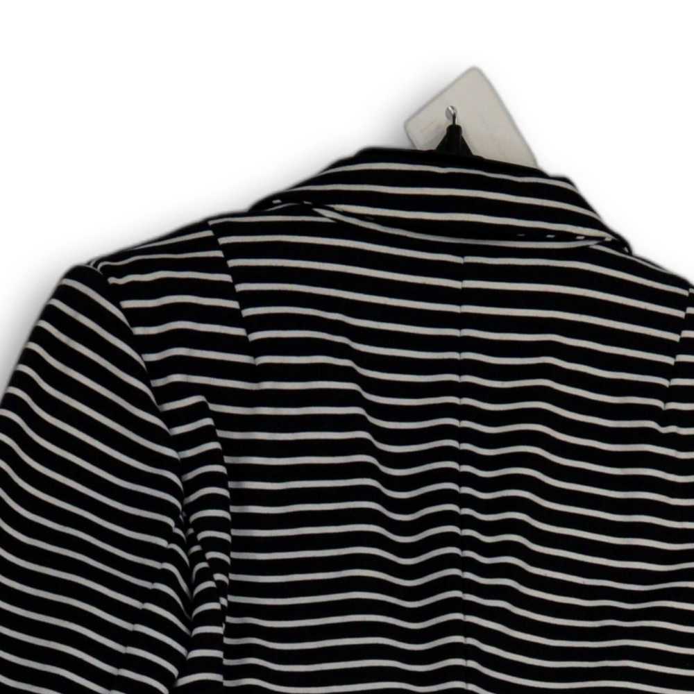 Banana Republic Womens Black White Striped Pocket… - image 4