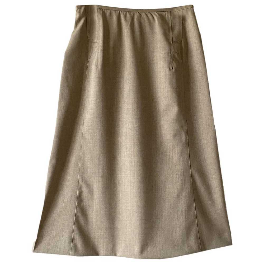 Cacharel Wool mid-length skirt - image 1