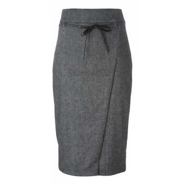 Brunello Cucinelli Wool mid-length skirt