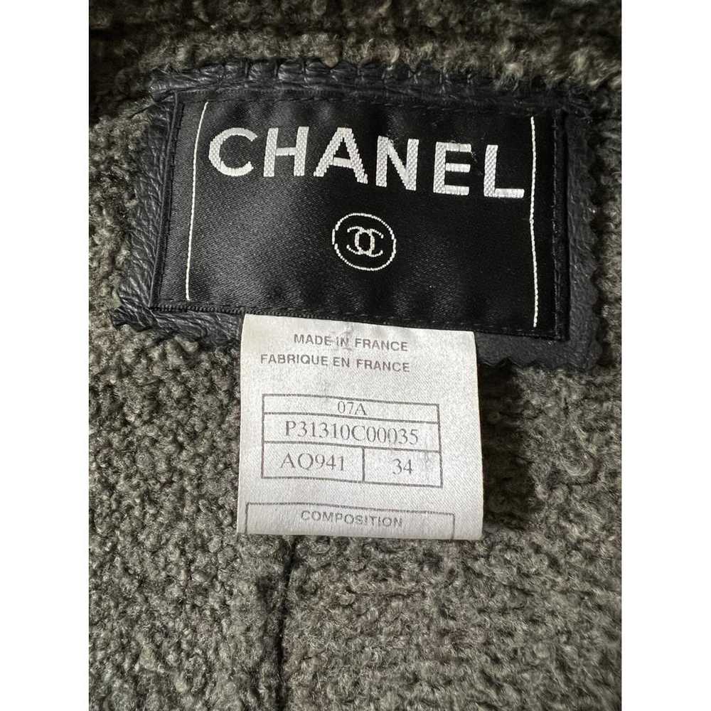Chanel Leather jacket - image 3
