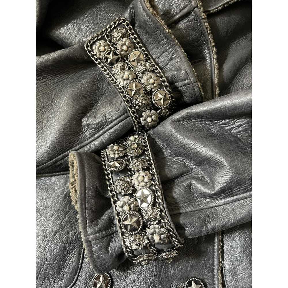 Chanel Leather jacket - image 5