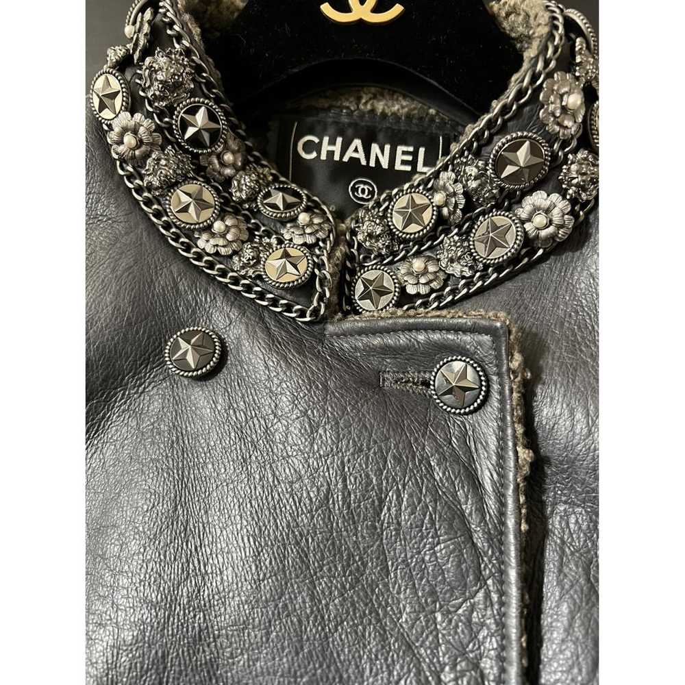 Chanel Leather jacket - image 8