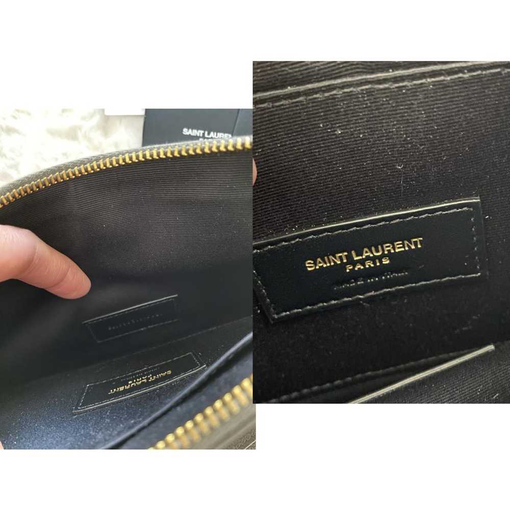 Saint Laurent Leather clutch bag - image 7