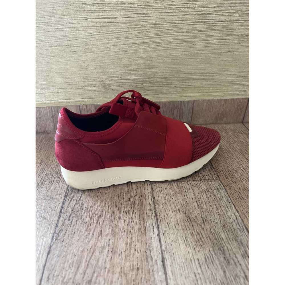 Balenciaga Race leather trainers - image 3