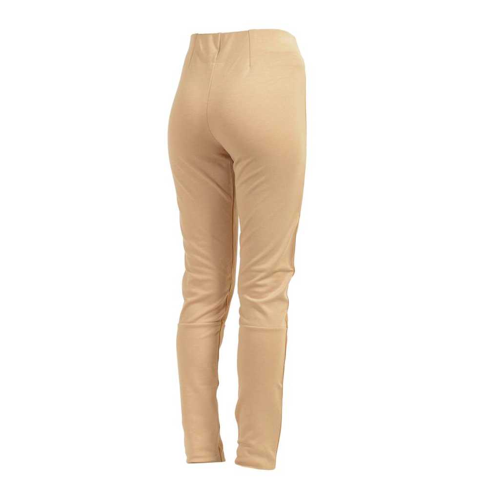 MM6 Leather straight pants - image 2