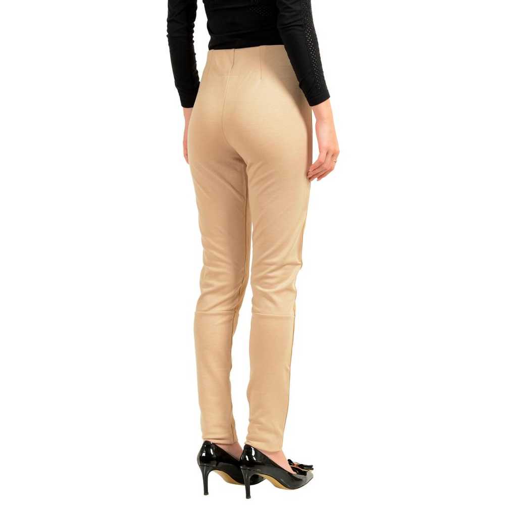 MM6 Leather straight pants - image 7