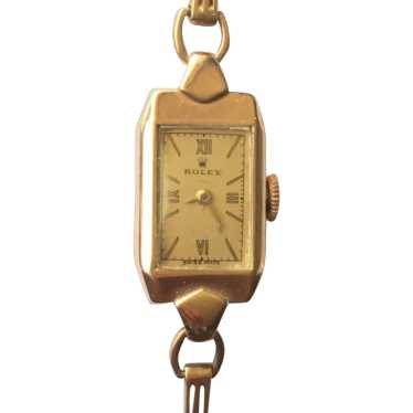 1938 lady's Rolex 9K Yellow Gold Mechanical Watch 