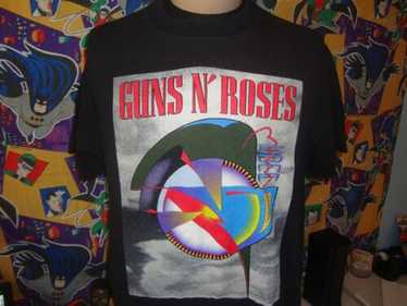 90's GUNS N' ROSES COMA World Tour T-シャツ Vintage 1992 Guns N' Roses Coma World Tour tee Double Sided