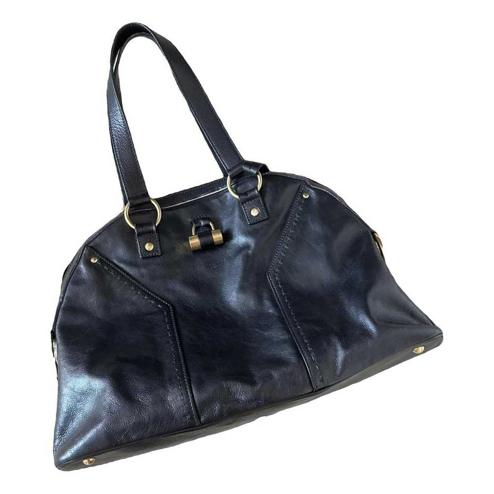 Yves Saint Laurent Muse leather handbag - image 1