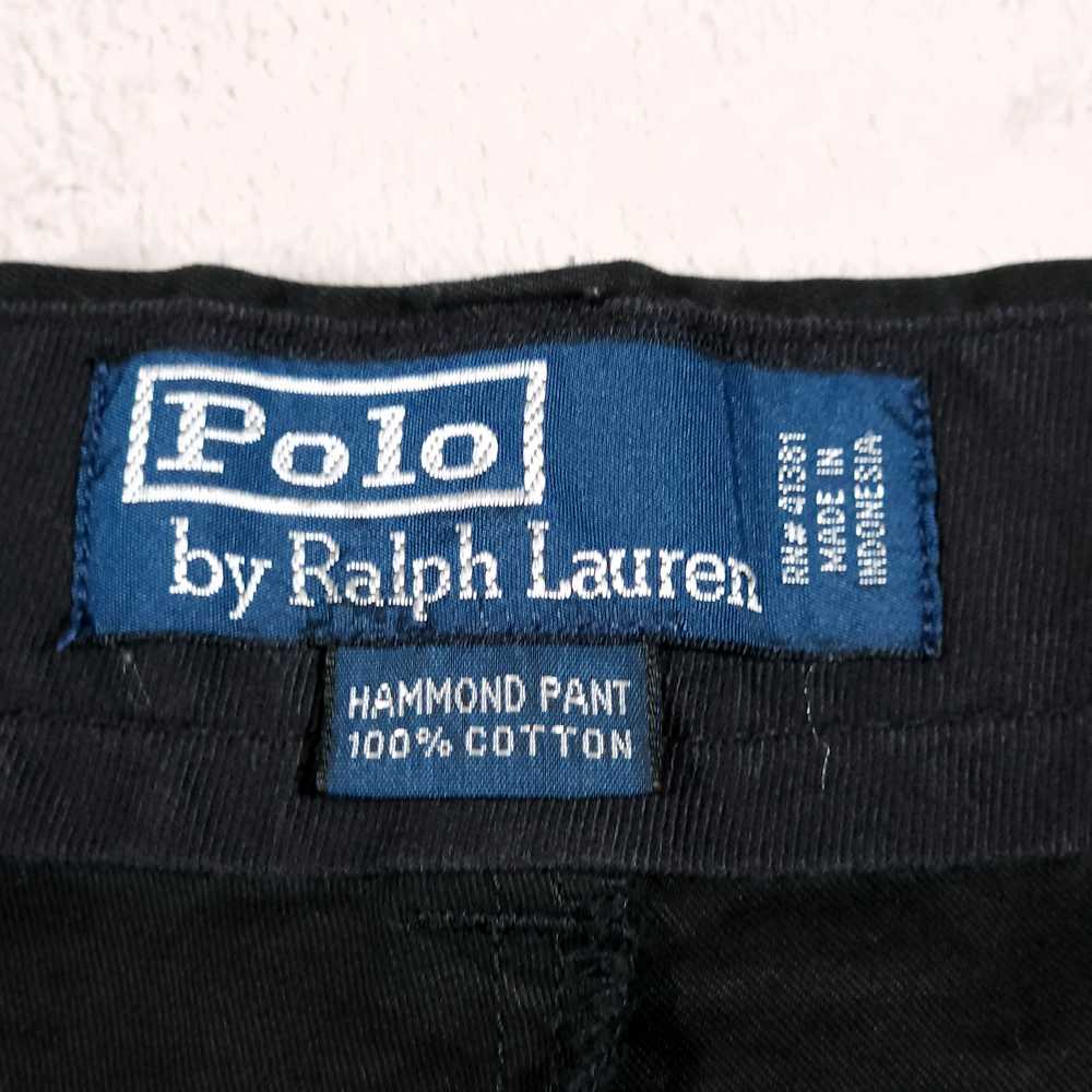 Polo Ralph Lauren 35x30 Black Hammond Pants - image 3