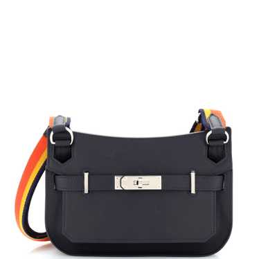 Hermes Berline Mini Bag Perforated Black at Jill's Consignment