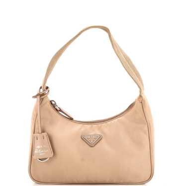PRADA Nylon Mini Boston Hand Bag Khaki Auth ar4128 Cloth ref.334922 - Joli  Closet