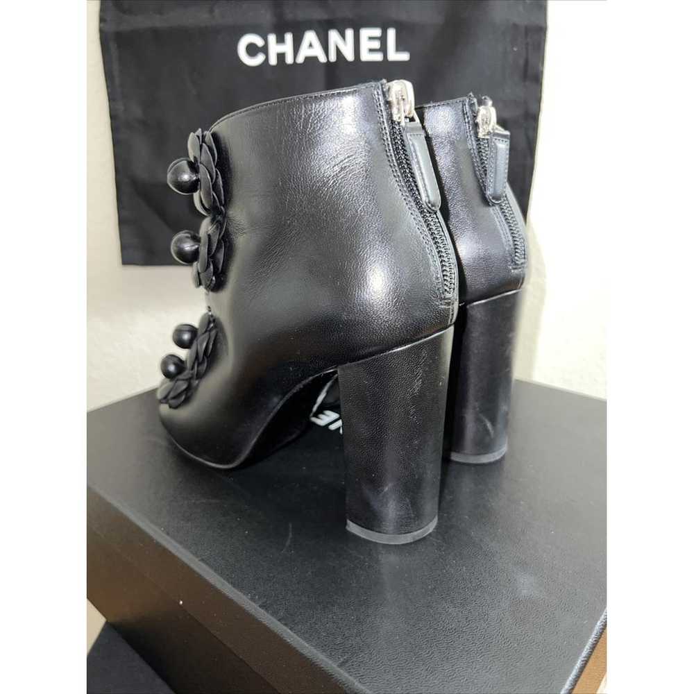 Chanel Pony-style calfskin boots - image 4