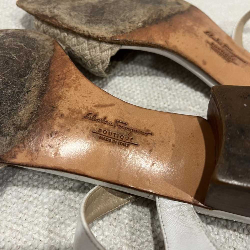 Salvatore Ferragamo Leather sandal - image 8