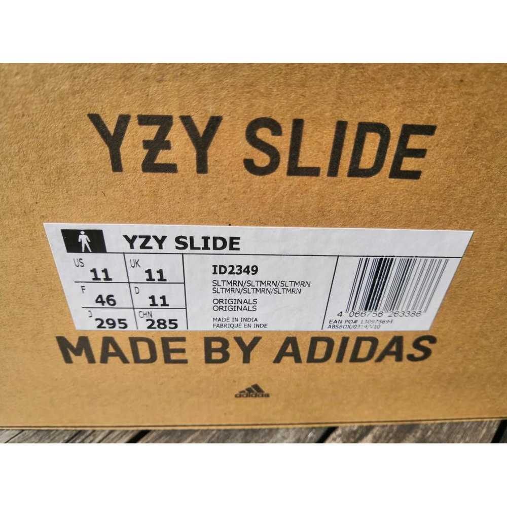 Yeezy x Adidas Slide leather sandals - image 9