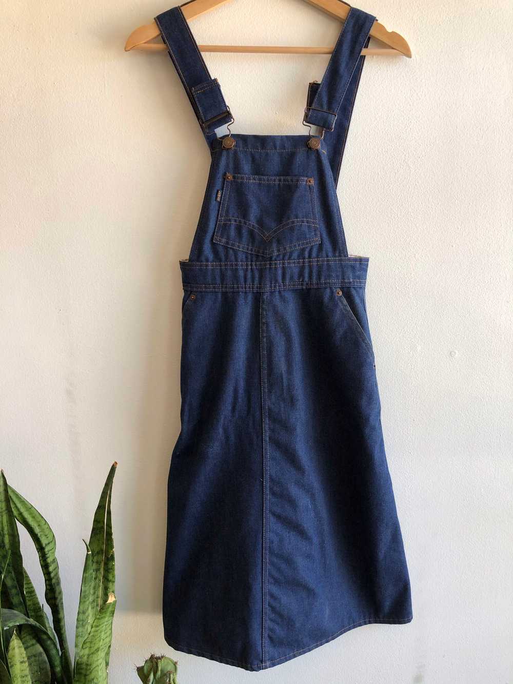 Vintage 1970’s Levi’s “Big E” One-Wash Overall Sk… - image 1