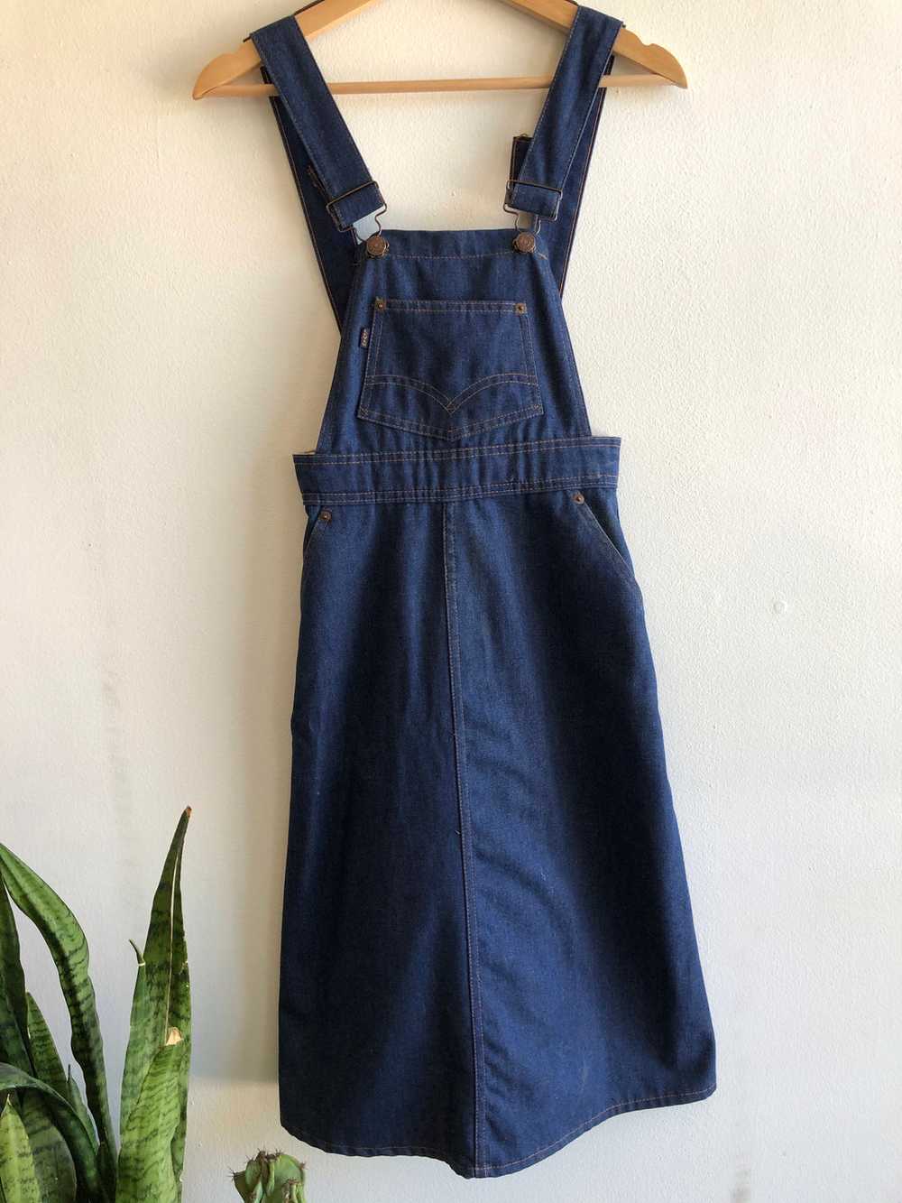 Vintage 1970’s Levi’s “Big E” One-Wash Overall Sk… - image 5