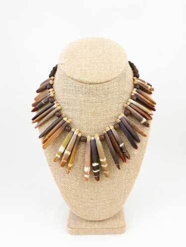 1960's Sea Urchin Collar Necklace