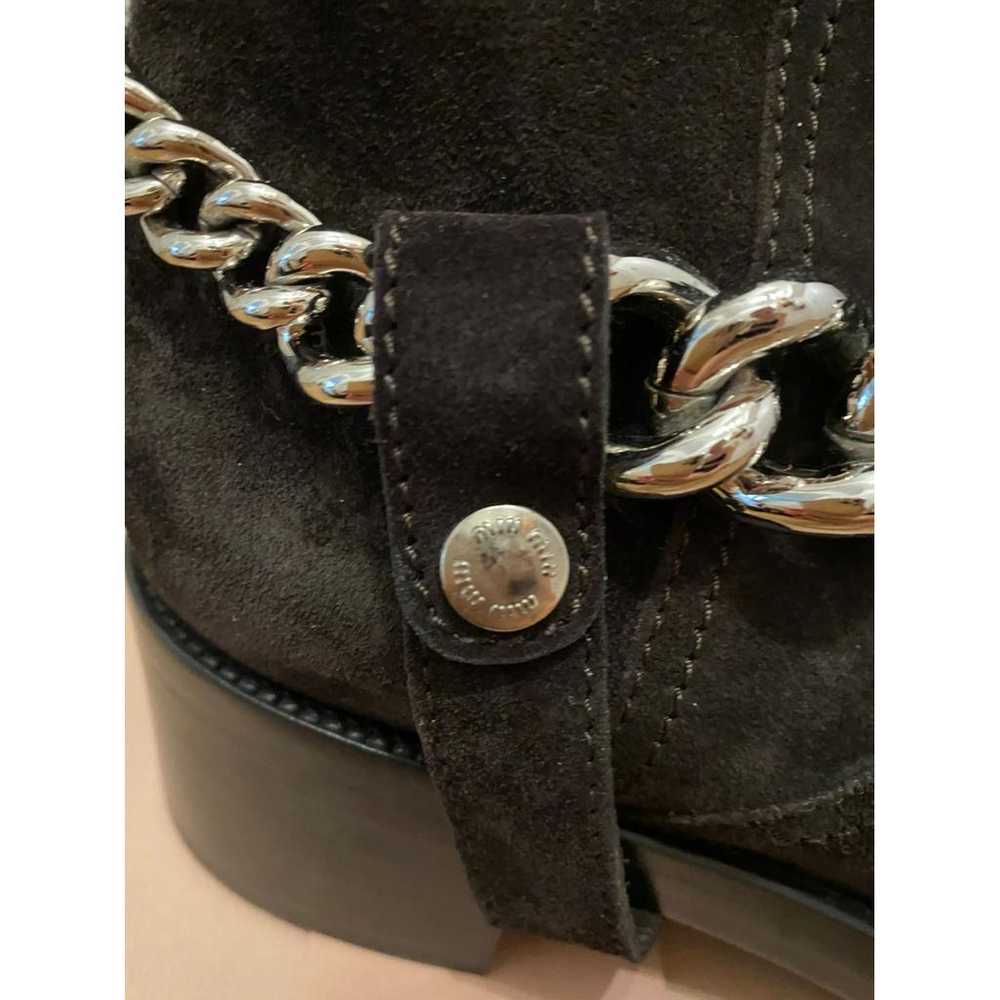 Miu Miu Leather cowboy boots - image 10