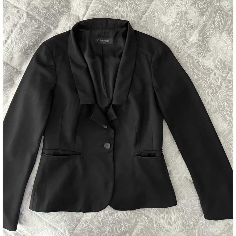 Calvin Klein Collection Wool suit jacket - image 4