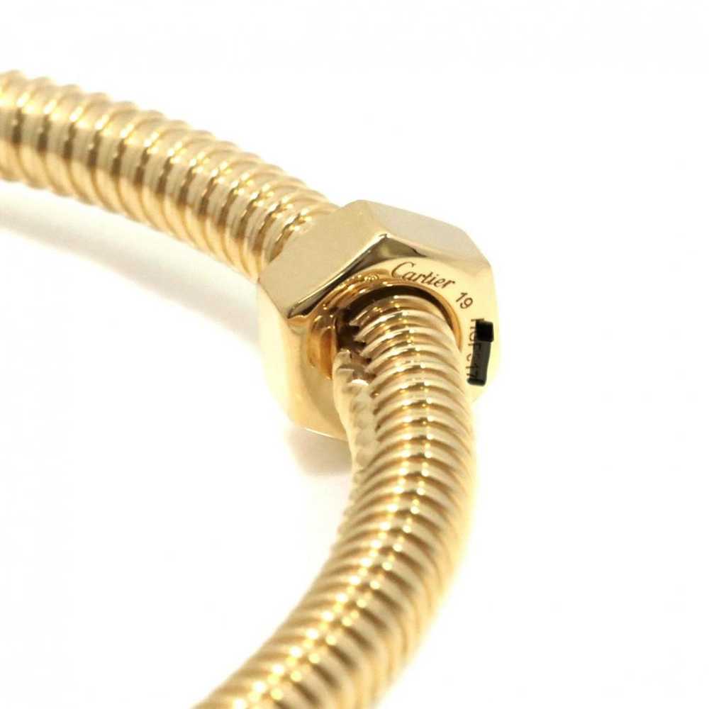 Cartier Ecrou yellow gold bracelet - image 4