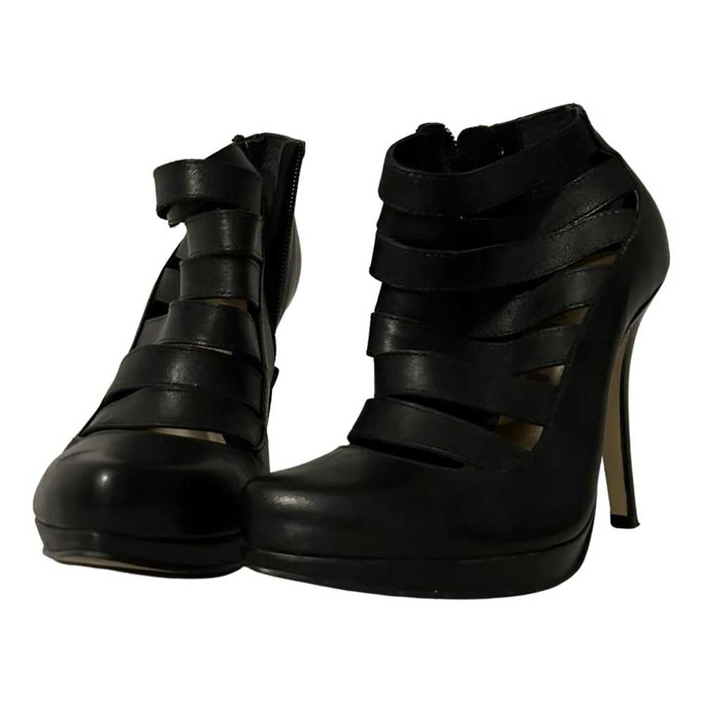 SAN Marina Leather ankle boots - image 1