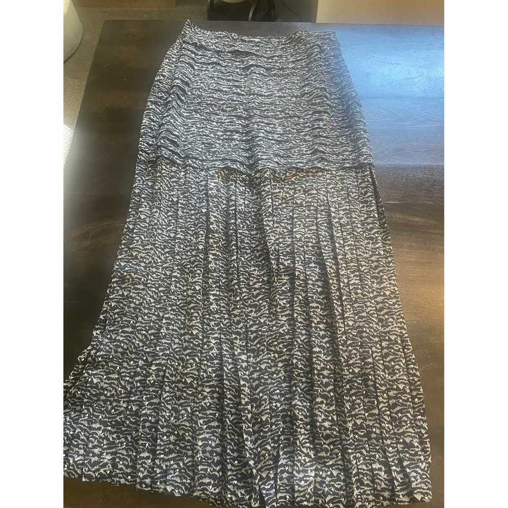 Genny Silk maxi skirt - image 8