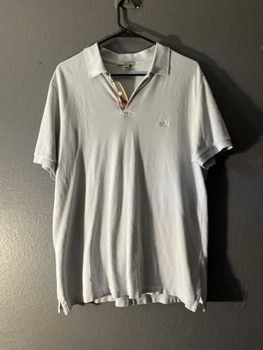 Burberry Burberry baby blue nova check polo