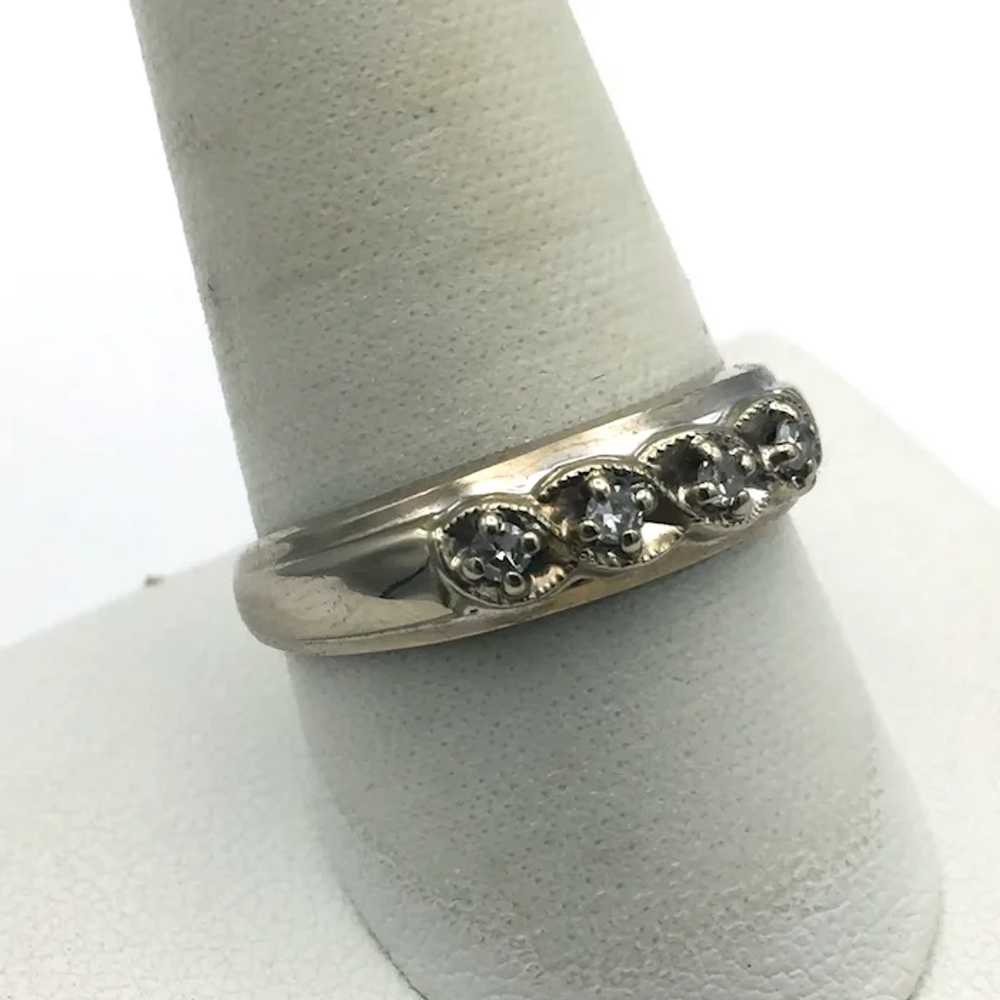 14KW .10ctw Diamond Fashion Ring - image 3