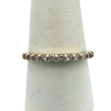 14K .22ctw Diamond Band