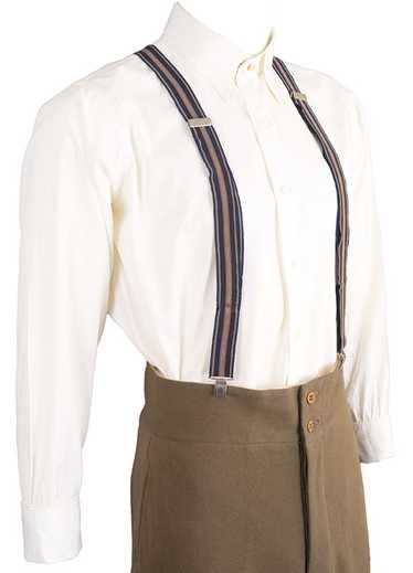 1940s Collarless Dress Shirt
