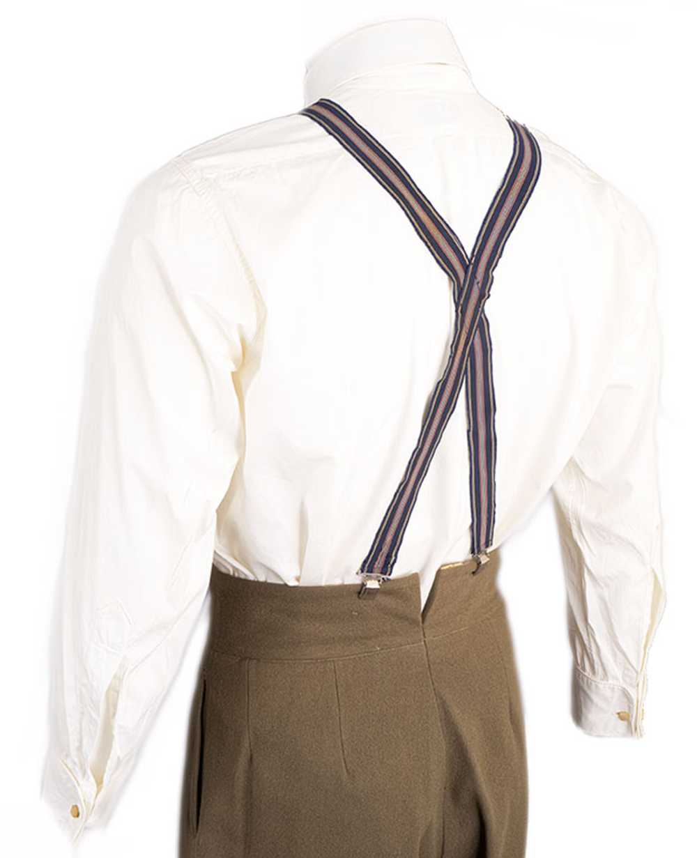 1940s Collarless Dress Shirt - image 3