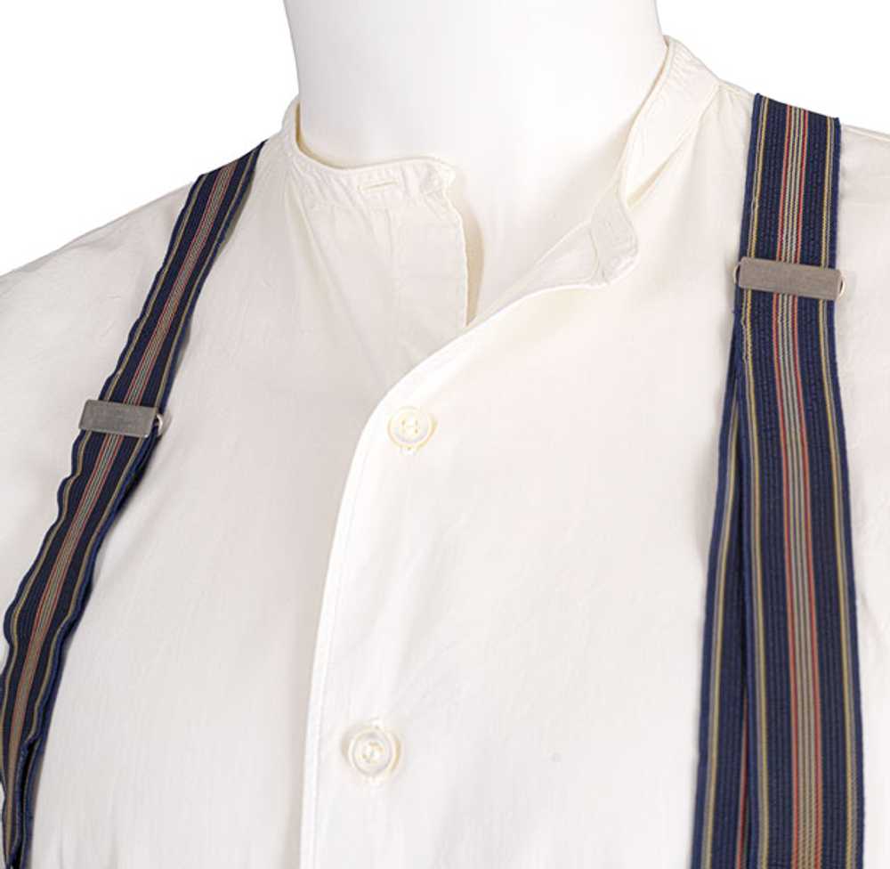 1940s Collarless Dress Shirt - image 4