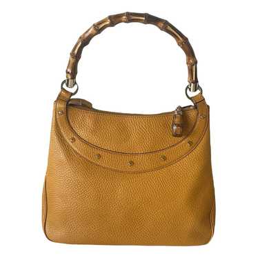 Gucci Lady Bamboo Top Handle leather handbag - image 1