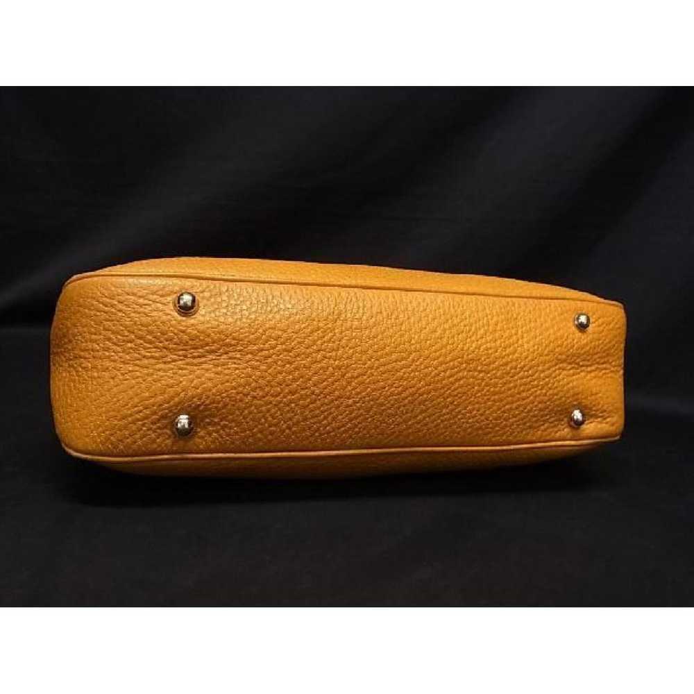 Gucci Lady Bamboo Top Handle leather handbag - image 4