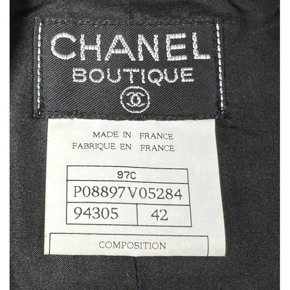 Chanel Wool mid-length skirt - image 4