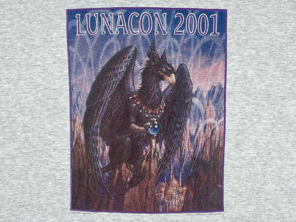 Lunacon Sci-Fi Convention 2001 T-Shirt - image 3