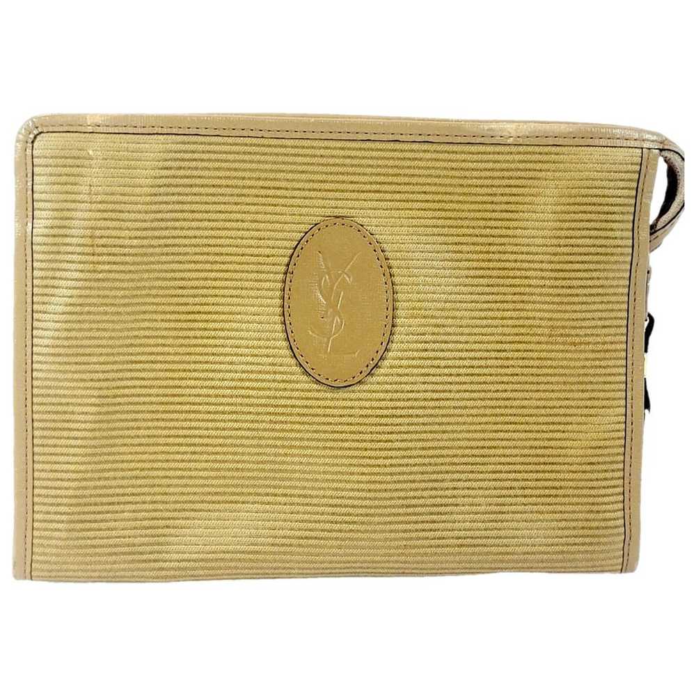 Yves Saint Laurent Leather clutch bag - image 1