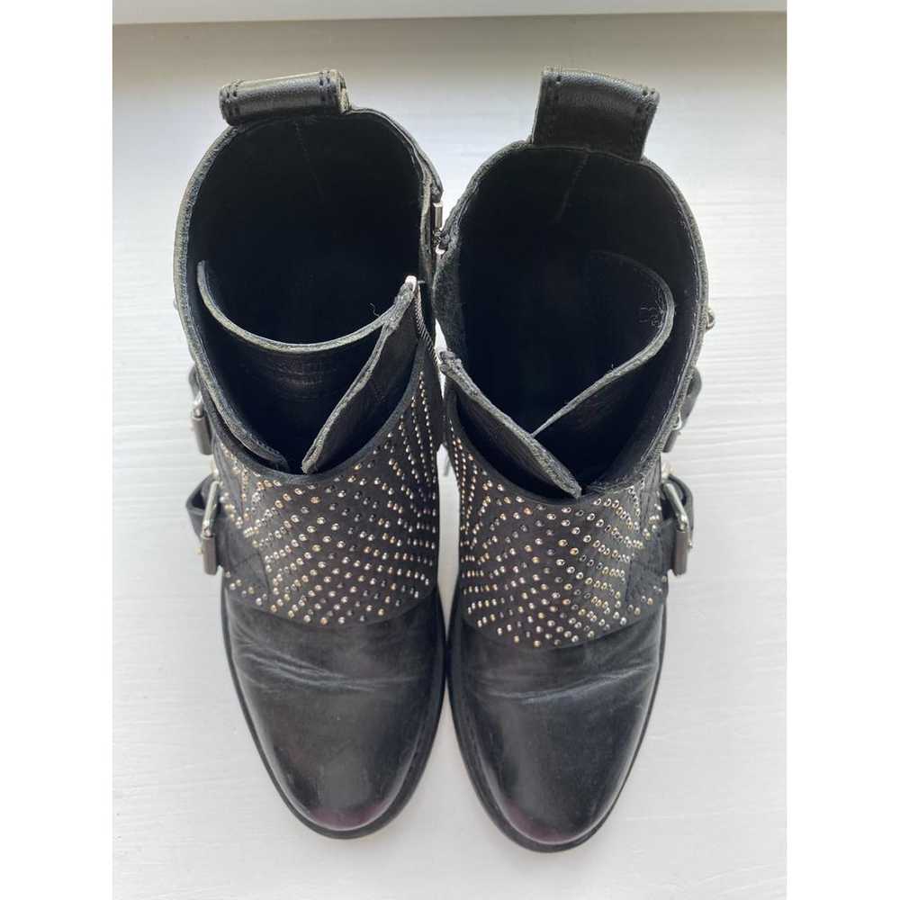 Zadig & Voltaire Laureen Spikes leather buckled b… - image 3