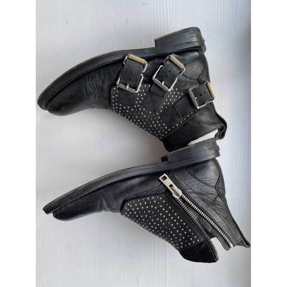 Zadig & Voltaire Laureen Spikes leather buckled b… - image 4