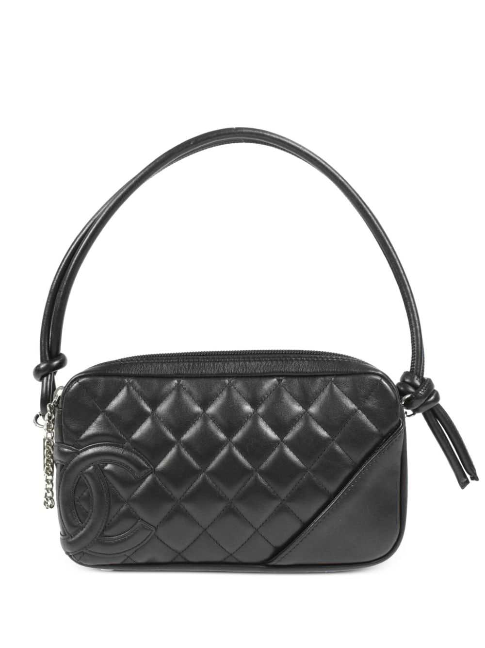 CHANEL Pre-Owned 2003 Cambon line handbag - Black - image 1