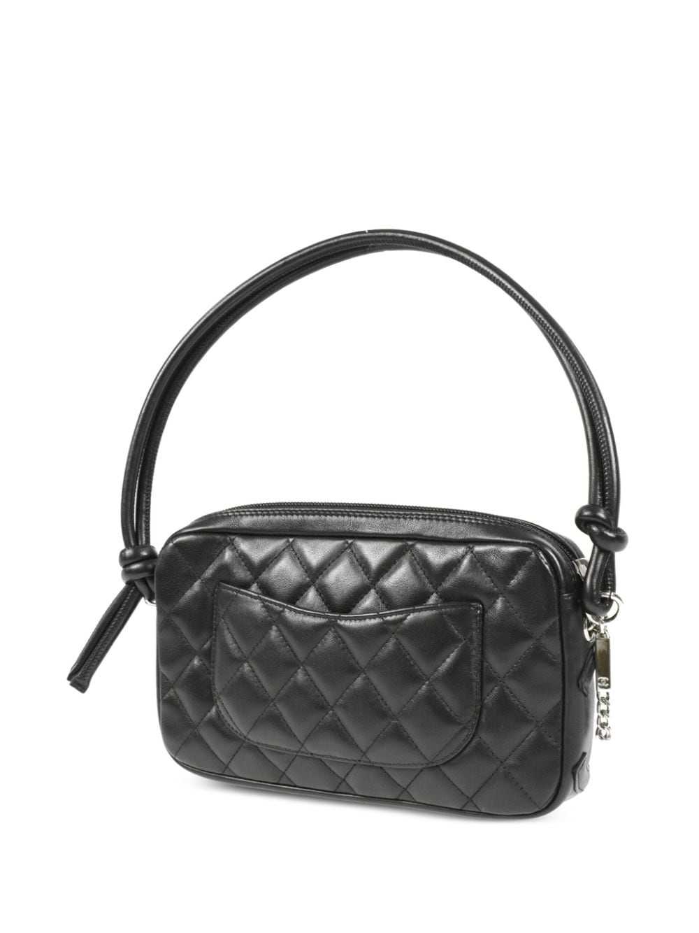 CHANEL Pre-Owned 2003 Cambon line handbag - Black - image 2