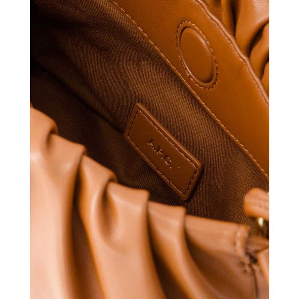 A.P.C. Shoulder bag Leather in Brown - image 4