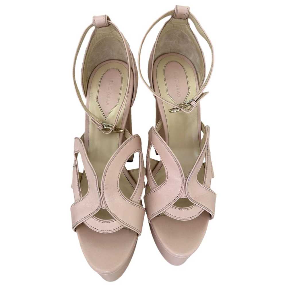 Elie Saab Patent leather sandal - image 1