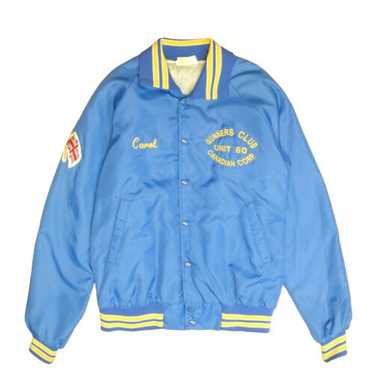 vintage スポーツジャケット　HART WELL made in usa Vintage Albertsons Portland Snap Bomber Jacket Medium USA