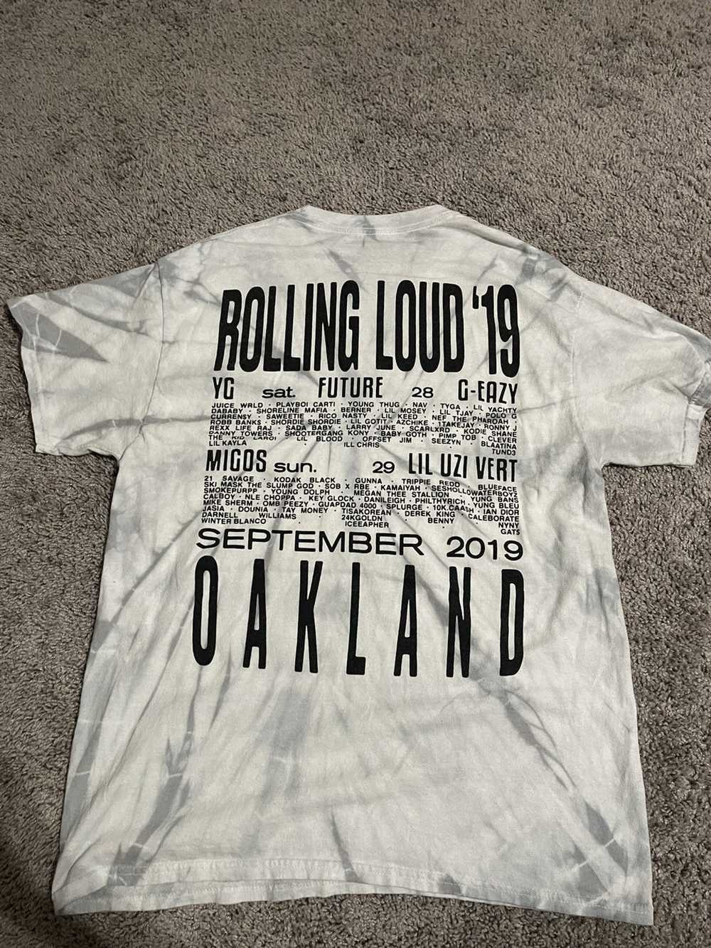 Rolling Loud Rolling Loud 2019 Oakland Tour Shirt… - image 2