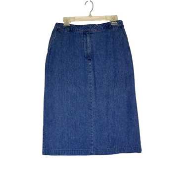 Other Mountain Lake Jean Skirt, Petite, 100% Cott… - image 1