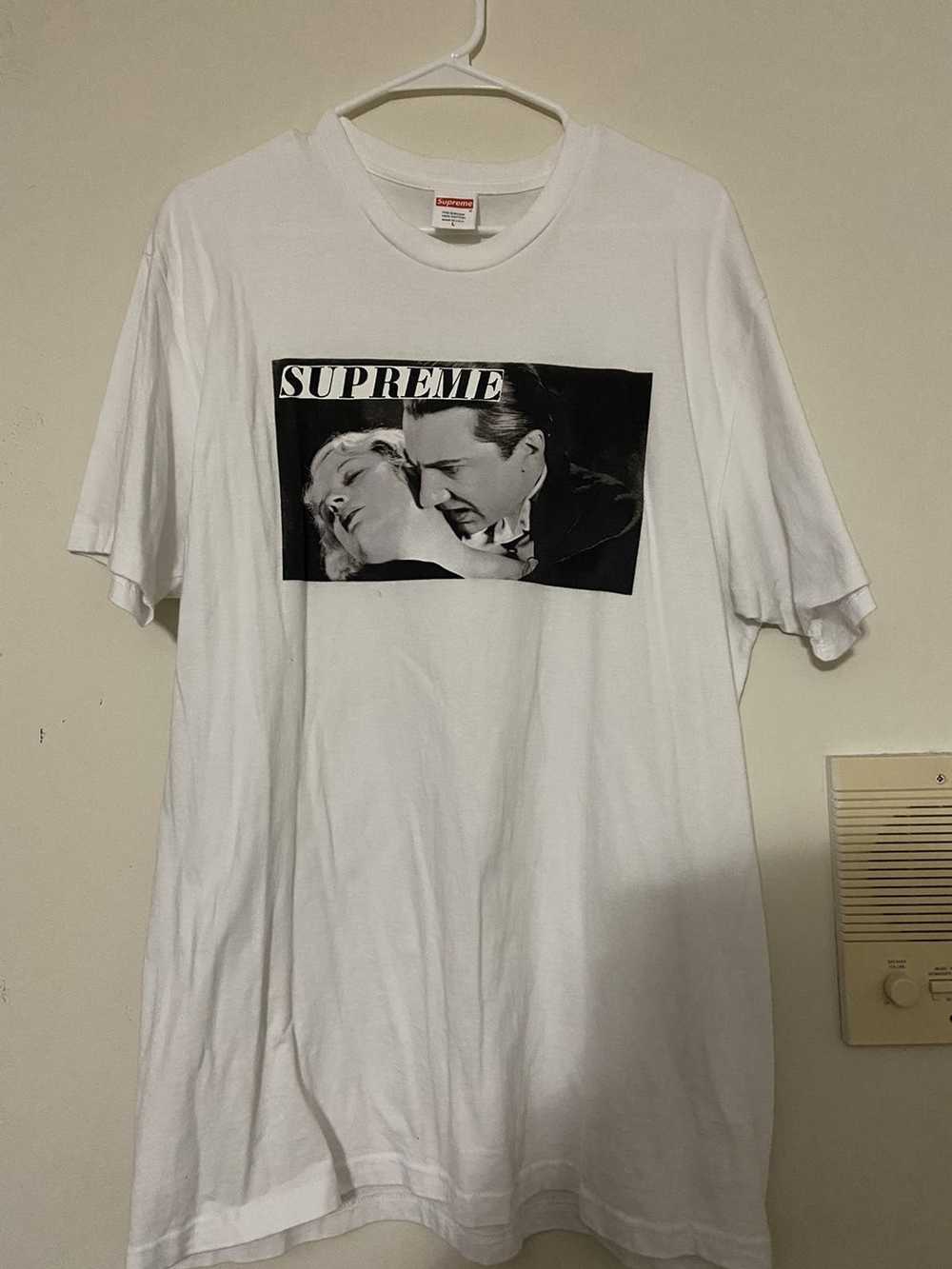 Movie × Supreme White Bela Lugosi Dracula Supreme… - image 1